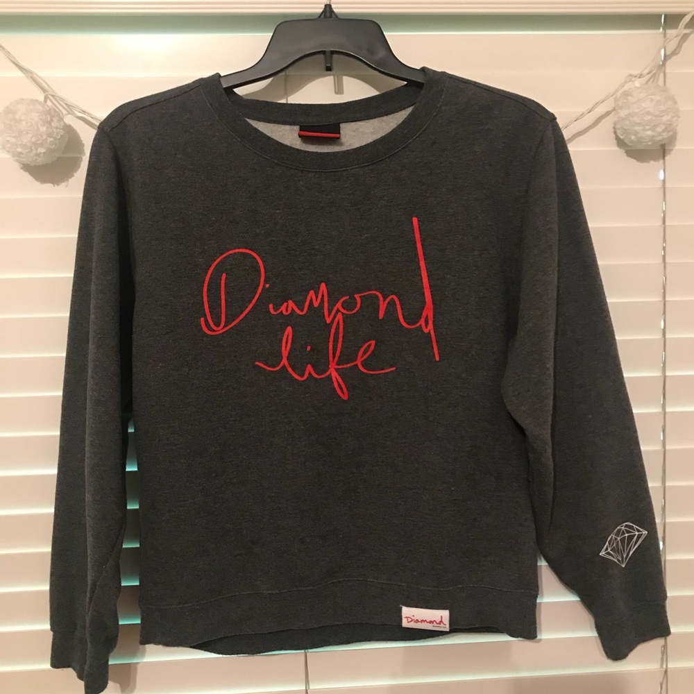 Diamond Supply Co. Women Crewneck Sweatshirt